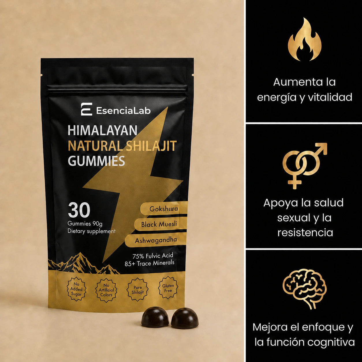 SHILAJIT HIMALAYA 30 GUMMIES